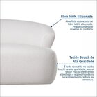 Conjunto 1 Sofá Orgânico 180cm E 2 Poltronas Base Fixa E Orgâ