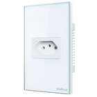 Conjunto Tomada 1 tomada 10A 4x2 Branco ETW 1001 Intelbras
