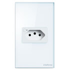 Conjunto Tomada 1 tomada 10A 4x2 Branco ETW 1001 Intelbras