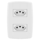 Conjunto 1 Tomada 10a + 1 Tomada 20a - Ilumi Lev - 87009