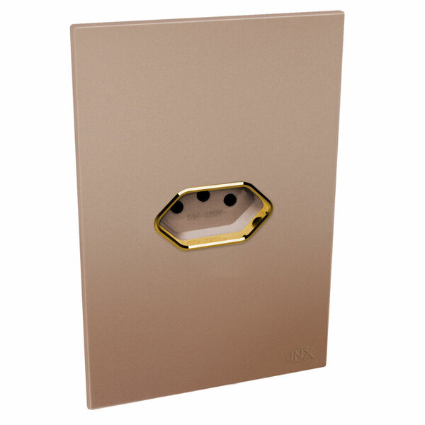 Conjunto 1 Tomada 10a - Jnx Legacy - Rosé E Dourado Lrsd02