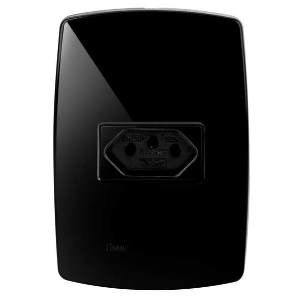 Conjunto 1 Tomada 20a - Radial Pérola Negra Rpn04