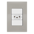 Conjunto 1 Tomada 20a - Tramontina Liz Fendi / Branco - Tlfb0