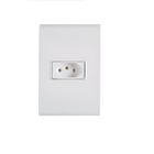 Conjunto 1 Tomada 2p+t 10a 4x2 Tramontina Liz