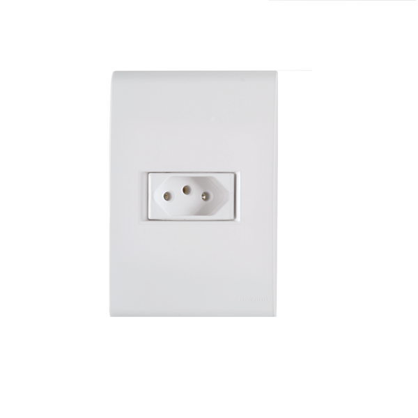 Conjunto 1 Tomada 2p+t 20a 4x2 Tramontina Liz