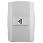 Conjunto 1 Tomada Informática Rede Rj45 - Ilumi Slim - 8064