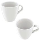 Conjunto 1 Xícara De Cappuccino Com 1 Pires Em Porcelana 200m