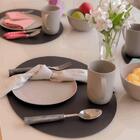 Conjunto 24 Pratos Rasos Fibra Pinho Pp 27cm Servir Doces Sa