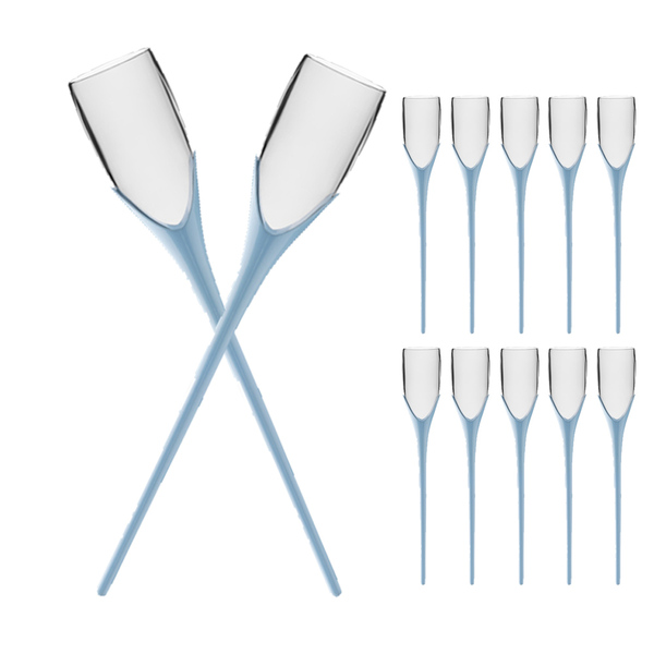 Conjunto 24 Taças Beach Haste Areia Bebidas Champagne Praia A