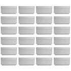 Conjunto 24 Tigelas Ramekins De Porcelana 240ml Canelado Médi