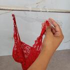 Conjunto 25 Cabides De Lojas Para Lingerie Cristal Com Encaix