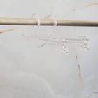 Conjunto 25 Cabides De Lojas Para Lingerie Cristal Com Encaix