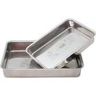 Conjunto 2 Assadeiras Reta Polida Marcolar