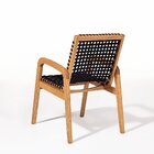 Conjunto 2 Bancos 2 Cadeiras 1 Mesa 180cm - Varanda Coberta/á