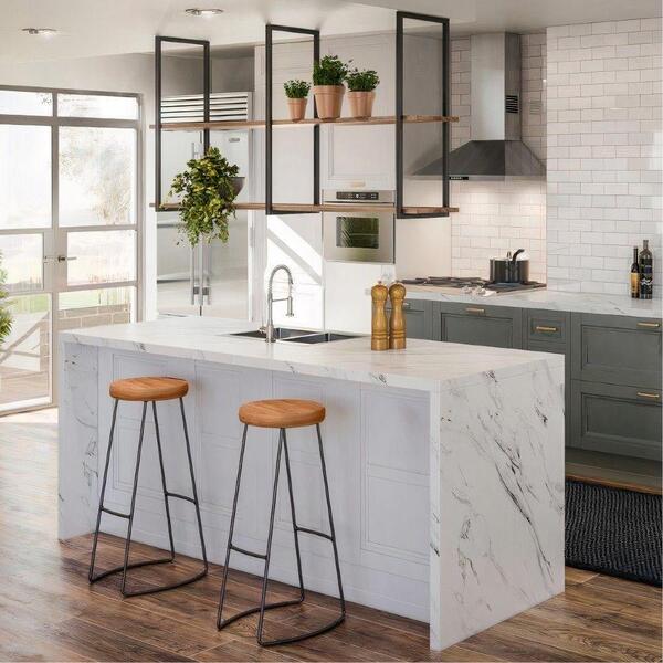 Conjunto 2 Bancos E Prateleira Cozinha Vintage