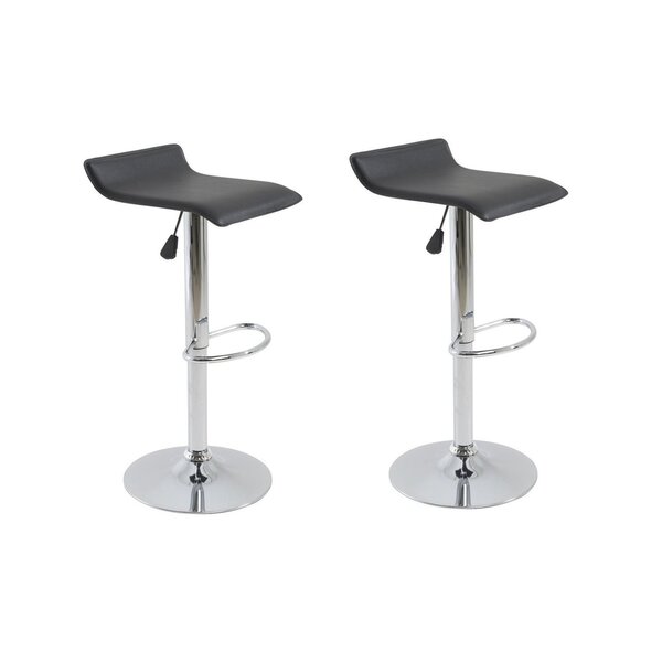 Conjunto 2 Banquetas Alta Giratória Com Altura Regulável Reco