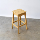 Conjunto 2 Banquetas Altas Moema Em Madeira Mel - Mel