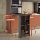 Conjunto 2 Banquetas Altas Unimóvel Laranja