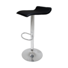 Conjunto 2 Banquetas Belo Horizonte Preta Alta Giratória Com