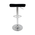 Conjunto 2 Banquetas Belo Horizonte Preta Alta Giratória Com