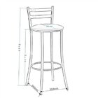 Conjunto 2 Banquetas Bistrô 17  Preta