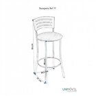 Conjunto 2 Banquetas Bistrô Unimóvel