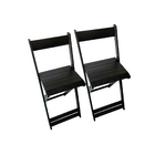 Conjunto 2 Banquetas Dobráveis  Bistro E Balcão Em Madeira  P