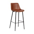 Conjunto 2 Banquetas Gênova   Marrom Mogno