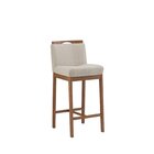 Conjunto 2 Banquetas Madeira Maciça Dani