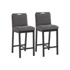 Conjunto 2 Banquetas Madeira Maciça Dani