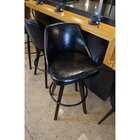 Conjunto 2 Banquetas Poliuretano Bárbara   Preto