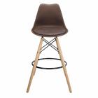 Conjunto 2 Banquetas Saarinen  Marrom Old