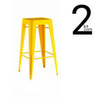 Conjunto 2 Banquetas Tolix Média - Amarela