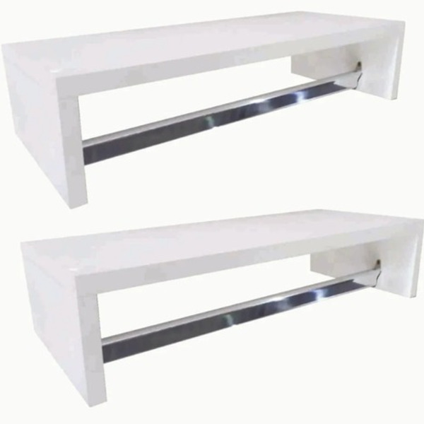 Conjunto 2 Cabideiros Aéreos  Para  Organizar Guarda-chuva