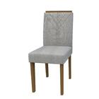 Conjunto 2 Cad Amanda Imbuia/linho Cinza Claro - New Ceval