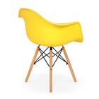 Conjunto 2 Cadeira Charles Eames Wood - Daw - Com Braço - Des