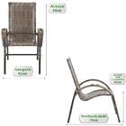 Conjunto 2 Cadeira E 1 Mesa De Centro Cravo Area Varanda Jard