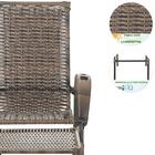 Conjunto 2 Cadeira E 1 Mesa De Centro Cravo Area Varanda Jard