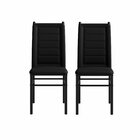 Conjunto 2 Cadeiras 41cm X 96,5cm Tokio Preto