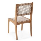 Conjunto 2 Cadeiras 88cm X 57cm Sintra Stain Jatobá/corda Are