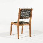 Conjunto 2 Cadeiras 88cm X 57cm Sintra Stain Jatobá/corda Ver