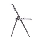 Conjunto 2 Cadeiras para Jardim Aço Dobrável Cafe II Cinza Naterial