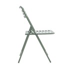 Conjunto 2 Cadeiras para Jardim Aço Dobrável Cafe II Verde Naterial