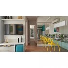 Conjunto 2 Cadeiras Allegra  Amarelo