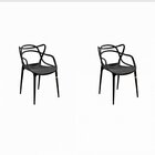 Conjunto 2 Cadeiras Allegra  Preto
