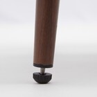 Conjunto 2 Cadeiras para Jardim Alumínio com Braço Retro Efeito Madeira Naterial