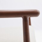 Conjunto 2 Cadeiras para Jardim Alumínio com Braço Retro Efeito Madeira Naterial