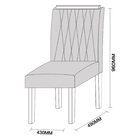 Conjunto 2 Cadeiras Ana New Ceval