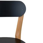 Conjunto 2 Cadeiras Antonella Laqueado Preto