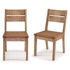 Conjunto 2 Cadeiras Assento Madeira Fortaleza Ii Casa E Jardi